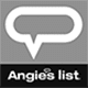 angie's list super service award 2016 badge black and white